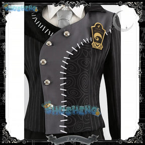 Twisted-Wonderland Jade Leech Cosplay Costume Uniform Halloween Carnival Party Christmas Play Role Clothes Clothing