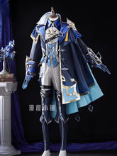 Lohen cosplay Game Cosplay Series:Genshin Impact Knights of Favonius Lohen 3D mold props Cosplay Costume full set Shusheng