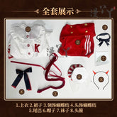Game Identity V Vera Nair Miss K Cosplay Costume Lace Lolita Dress Women's Dress Anime Perfumer Role-play Wig Shoe Prop Suits