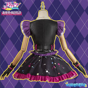 Anime Aikatsu! Hoshimiya Ichigo Cosplay Costume Sweet Devil Evening party Dress female Lolita in stock