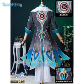 Honkai: Star Rail Aventurine cos sha jin Cosplay Full set of anime clothing for men