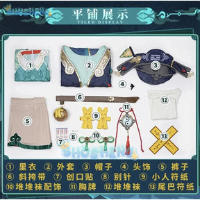 Honkai: Star Rail Huohuo Probationary Judge Cosplay Costume Cos Game Anime Party Uniform Hallowen Play Role Clothes