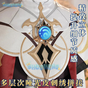 Genshin Impact Dahlia Cosplay Costume New Skins Uniform Hat Goth Vampire Heterochromia Boy Mondstadt Halloween for Women Men