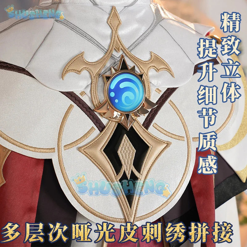 Genshin Impact Dahlia Cosplay Costume New Skins Uniform Hat Goth Vampire Heterochromia Boy Mondstadt Halloween for Women Men