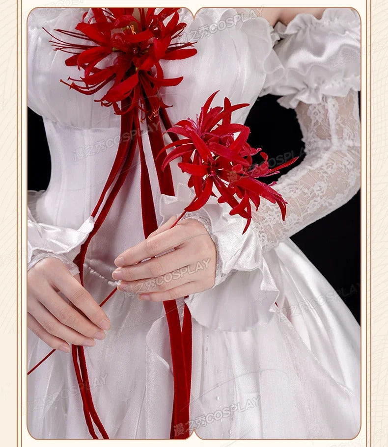 Shusheng-R Wuthering Waves Phrolova Cosplay Costume Women Lolita Dress Fancy Party Suit Halloween Carnival Uniforms Anime Clothing