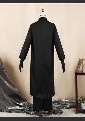 Osamu Dazai Cosplay Costume Black Trench Jacket Pants Gloves bandage Dazai Osamu Outfits Uniform Halloween Kostum For Anime Comic Con
