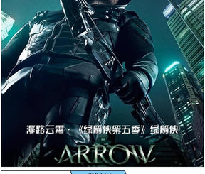 The Arrow Season 5 Green Arrow Cosplay Costume Oliver Quee Outfit Halloween Costumes