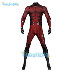 Daredevil‌ Cosplay Costume Jumpsuit Halloween Carnival Party Christmas Play Role Clothes Clothing for Men