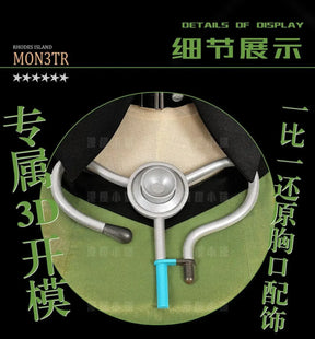 Arknights M3 Mon3tr Kal'tsit‌ Cosplay Costume tAMa-10 Uniform Halloween Carnival Party Christmas Play Role Clothes Clothing