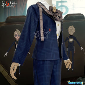 Identity V Cosplay Costumes Survivor Prisoner Luca Balsa Cosplay Halloween Costume Uniform For Women Men