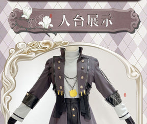 Aesop Carl Cosplay Costume Game Identity V Embalmer Cosplay Suit Party Clothing Halloween Carnival Uniforms Custom Made