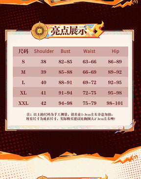Shusheng Genshin Impact Mavuika Pyro Archon Cosplay Costume Cos Game Anime Party Uniform Hallowen Play Role Clothes Clothing