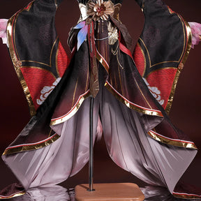 Honkai star rail fugue cosplay dress ingyun pajamas tail hairpins Xianzhou Luofu Halloween party prop Shusheng