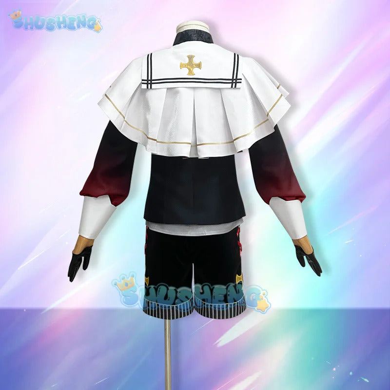 Together Stars!Suo Tsukasa Mashiro Tomoya Sengoku Shinobu Hanamura Fuyume Cosplay Costume Uniform Halloween Carnival Party