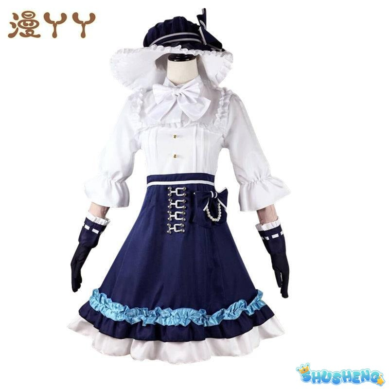 Anime Game Identity V Gardener Emma Woods Lolita Dress Lovely Uniform Cosplay Costume Role Play For Women