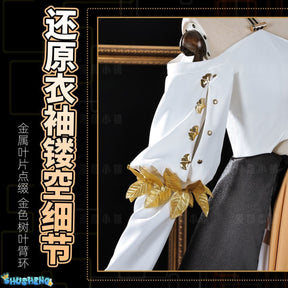 Arknights Muelsyse Walk the Golden Dream Cosplay Costume Girls Anime Game Character Outfit Official Rhodes Island Operator Dress