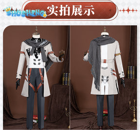 Honkai Star Rail Welt Yang Cosplay Costume Game Star Rail Game Cos In The Name Of The World Welt Wig Halloween Clothing Set