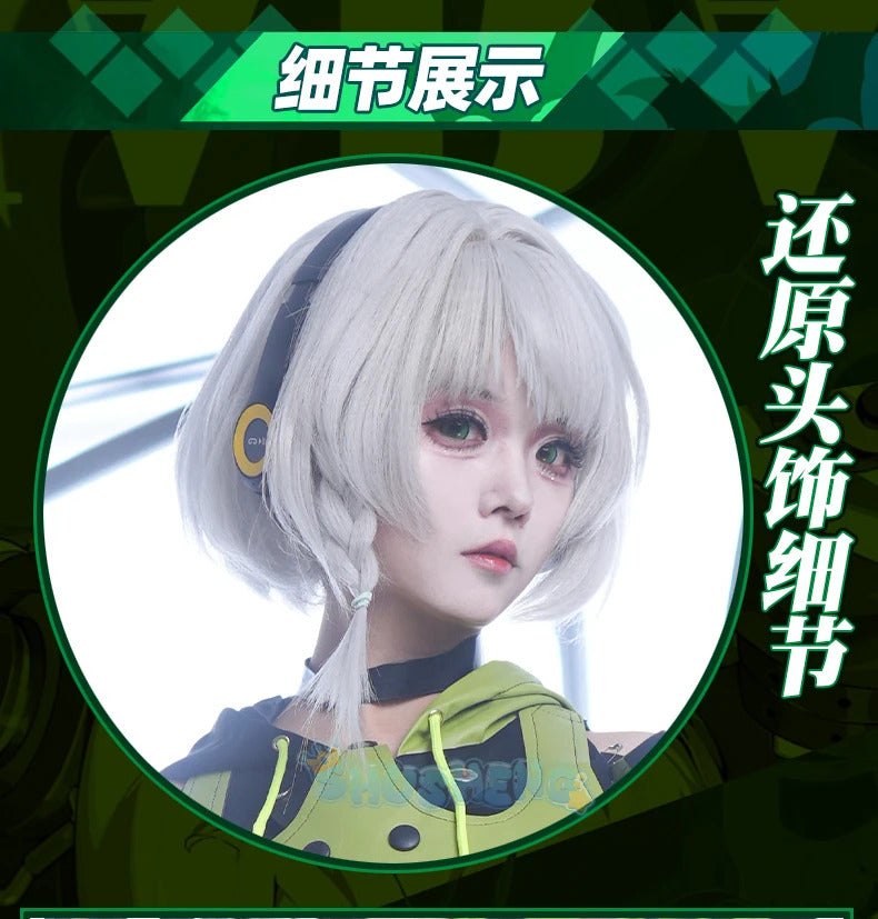 Shusheng Zenless Zone Zero Anby Demara Women Cosplay Costume Cos Game Anime Party Uniform Hallowen Play Role Clothes Clothing