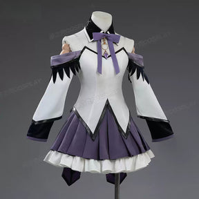 Shusheng-R Anime Madoka Magica Akemi Homura Cosplay Walpurgisnacht: Rising Costume XS-XXL