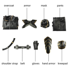 Superhero Hawkeye Cosplay Costume Hawkeye Ronin Outfits Hoodie Luxious Uniforms for Adult Men