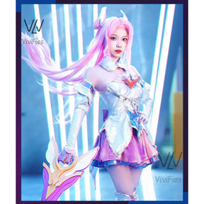 Star Guardian Kaisa Cosplay League of Legends/LOL: Star Guardian Kai'Sa SG Costume Ahri Akali Halloween Costumes