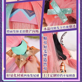 Shusheng-R Genshin Impact Varesa Wrestlers Cosplay Costume Uniform Halloween Carnival Party Christmas Play Role Clothes Clothing for Women