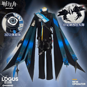 Arknights Logos Anniversary Game Suit Gorgeous Uniform Cosplay Costume Halloween Party Role Play Outfit Men