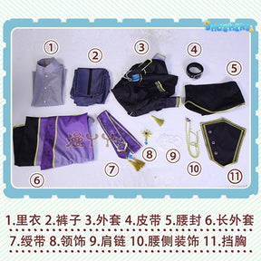 Ensemble Stars Eden Sakuma Rei Cosplay Ran Nagisa Oukawa Kohaku Cosplay Costume Outfits Halloween Carnival Suit