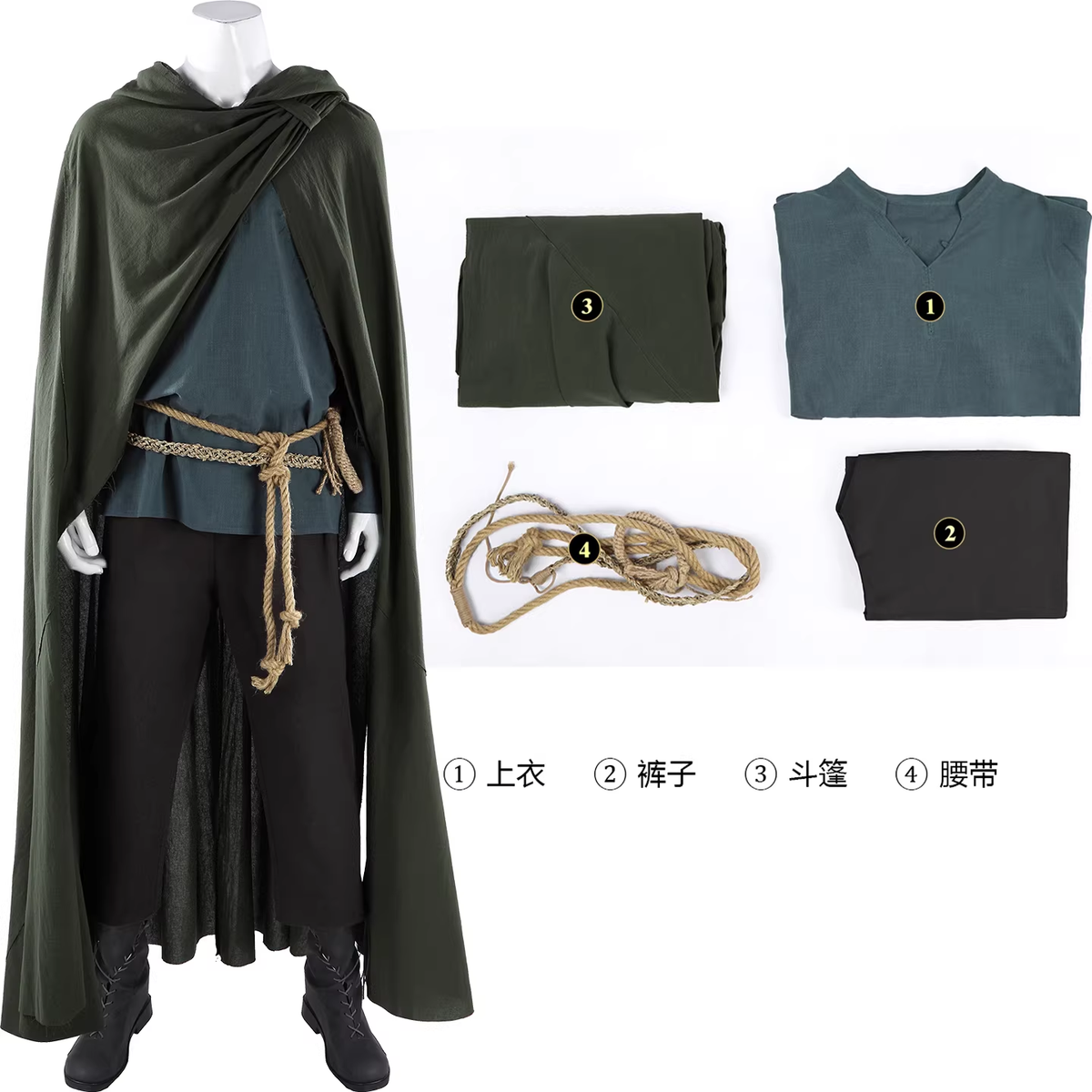 Cosplay Series:HBO A Knight of the Seven Kingdoms-Ser Duncan “Dunk” the Tall Cosplay high quality Costume full set Shushengcos