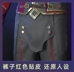 IN STOCK Silco Arcane Cosplay Arcane：League of Legends Silco costume Carnival Party Men Women Uniform Accessories Prop Set