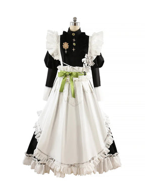 Nu: Carnival Olivine Cosplay Costume Maid Outfit Dress Uniform Halloween Carnival Party Christmas Play Role Clothes Clothing