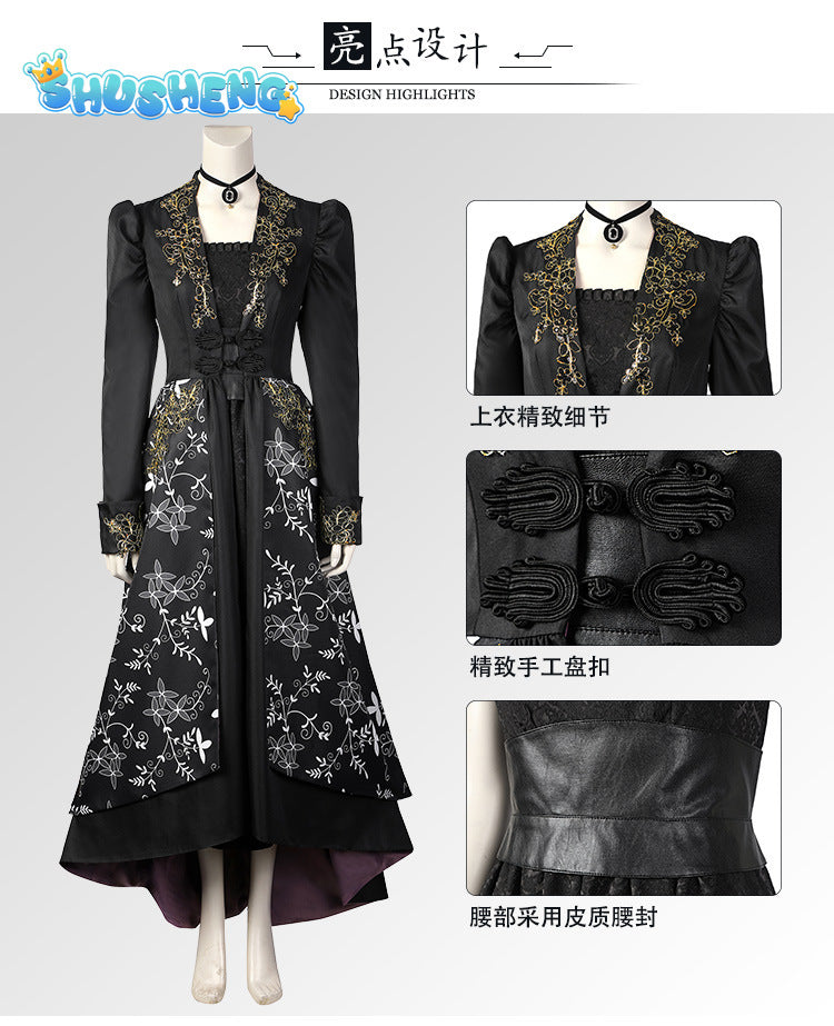 Yennefer of Vengerberg Cosplay Costume for Women Girls Men Adult Anime Outfit Halloween Cos Same genre as American dramas