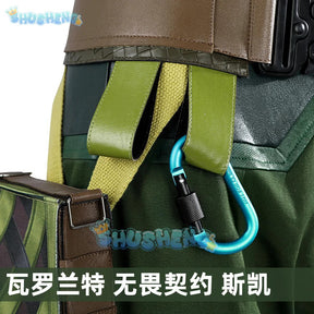 Shusheng Valorant Skye Cosplay Uniform Hallowen Carnival Play Role Clothes Clothing New Full Set for Women Men