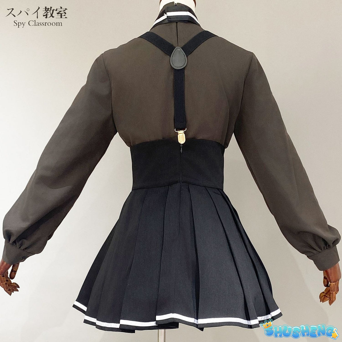 Anime Spy Classroom Hanazono Lily Cosplay Costume Wig Shirt Skirt Girls JK School Uniform Halloween