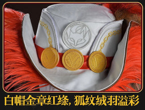 Identity V Florian Bland Fire Investigators LingHu Cosplay Costume Uniform Halloween Carnival Party Christmas Play Role Clothes