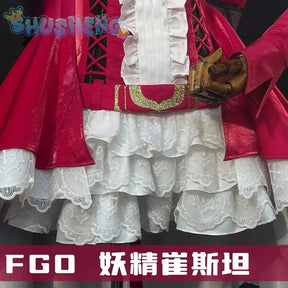 Fairy Knight Tristan Baobhan Sith FGO Cosplay Fate Grand Order Costume Gorgeous Princess Dress Accessories Halloween Uniform