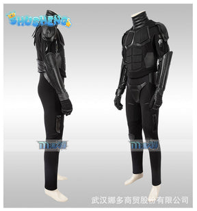 The Boys Season 2 Black Noir Cosplay Costume Mens Superhero Battle Suit Adult Black Jumpsuit Outfit for Halloween Carnival