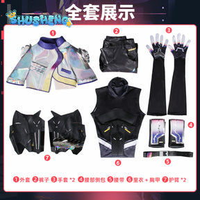 Valorant Role Play Vyse Game Cosplay Costume Suits Power Girls Outfit Adult Women Fantasy Outfits Halloween Carnival Party Props