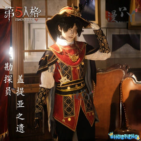Norton Campbell Cosplay Costume Game Identity V Prospector Cosplay Suit Party Clothing Halloween Carnival Uniforms Custom Made