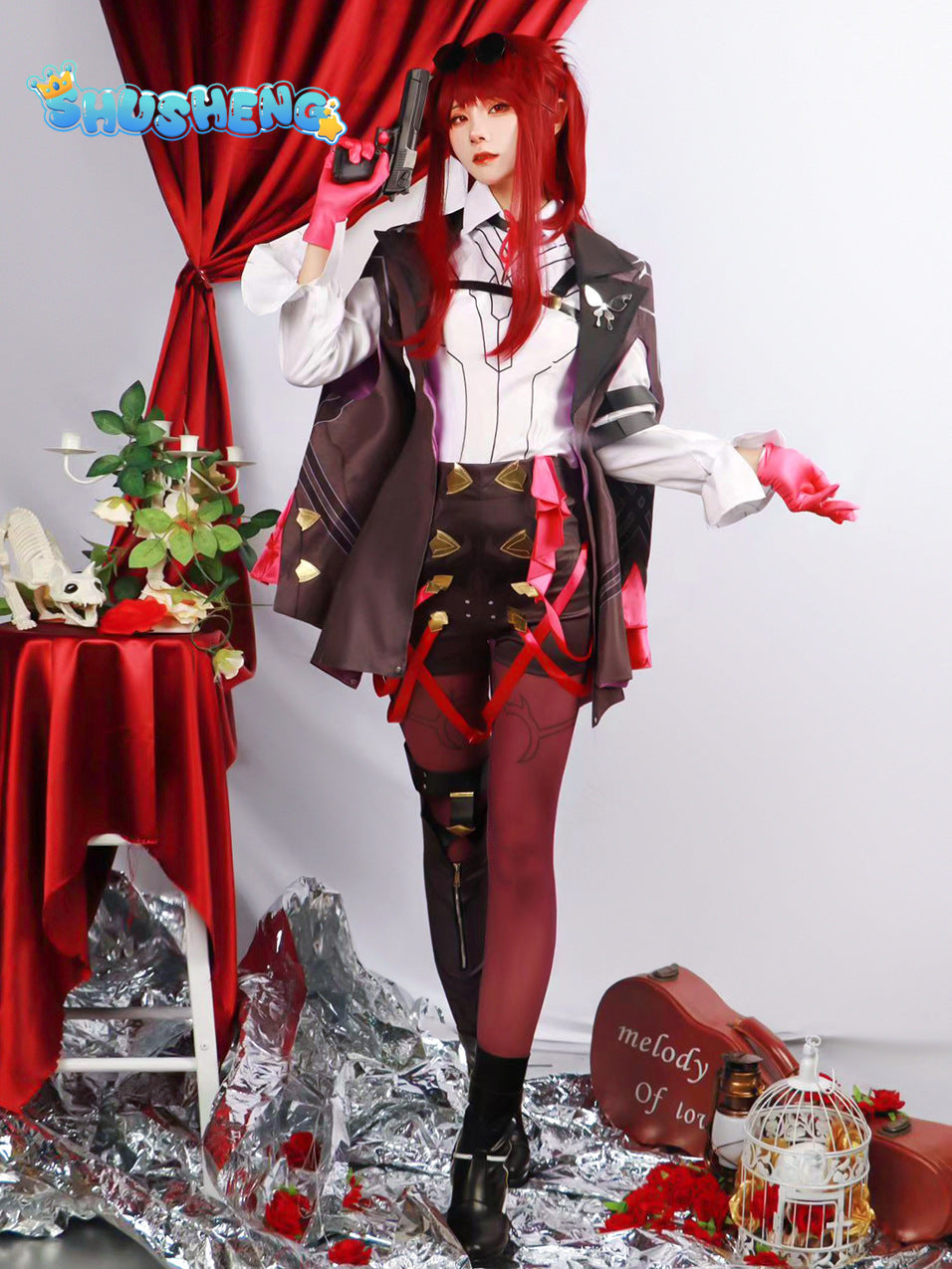 Honkai: Star Rail Kafka Concert Cosplay Costume Dress Game Suit Elegant Uniform Halloween Party Role Play Outfit Women