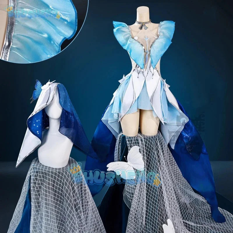 The Shorekeeper Cosplay Clothes Game Wuthering Waves Anime Women Sexy Uniform Halloween Costumess Party Suit Role Play Clothing