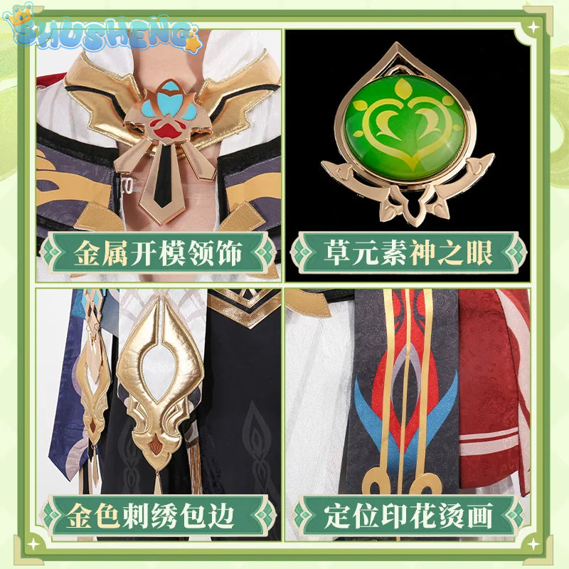 Genshin Impact Kaveh Architect Cosplay Costume Cos Game Anime Party Uniform Hallowen Play Role Clothes Clothing