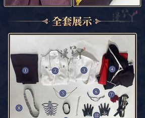 Prisoner/Luca Balsa Cosplay Game Identity V Costume The Official Halloween Concert Daily Outfit Party Role Play Clothing