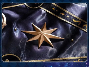 Honkai Star Rail Anaxa Cosplay Costume Uniform Earrings Anaxagoras Grove of Epiphany Amphoreus Halloween Party for Women Men