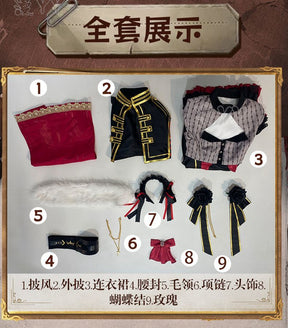 Vtuber Sanya Nijisanji Kuzuha Sexual Turn Cosplay Costume Anime Roleplay Holiday Party Outfits Noble Dress Uniform
