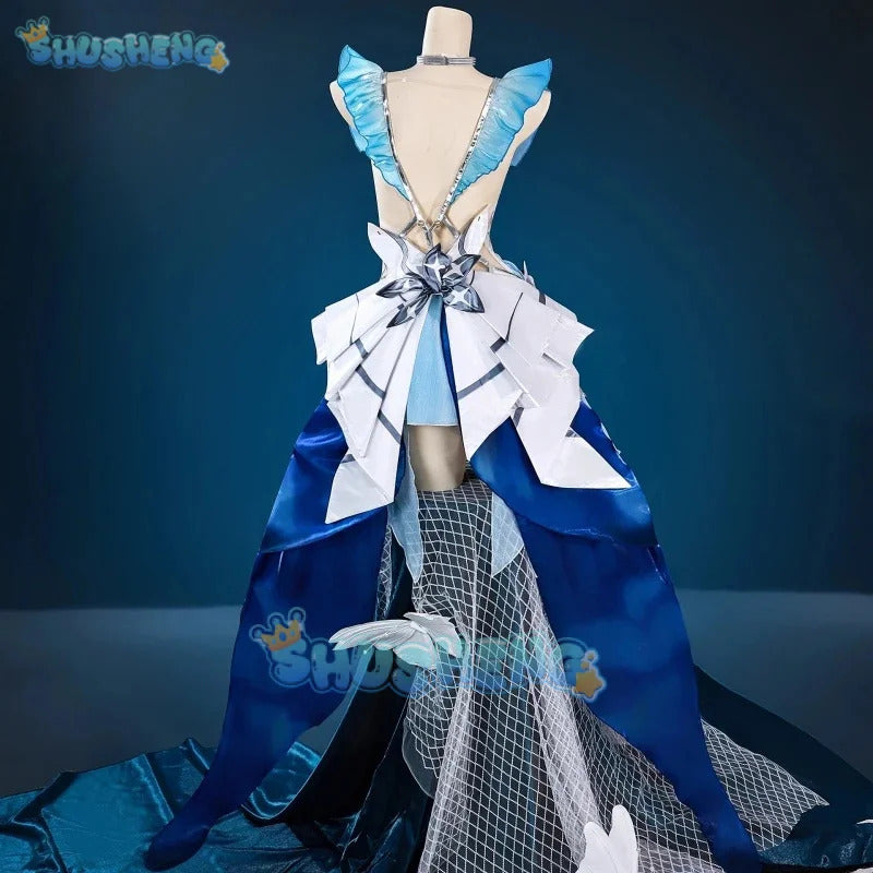 The Shorekeeper Cosplay Clothes Game Wuthering Waves Anime Women Sexy Uniform Halloween Costumess Party Suit Role Play Clothing