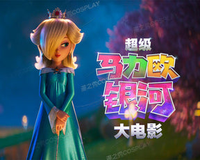 Shusheng-R The Super Mario Bros. Movie Rosalina Princess Dress Cosplay Costume CUSTOMIZED