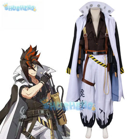 Anton Ivanov Cosplay Zenless Zone Zero ZZZ Costume New Game Cosplay Clothes Suit Set Men's Roleplay Halloween Party Uniform