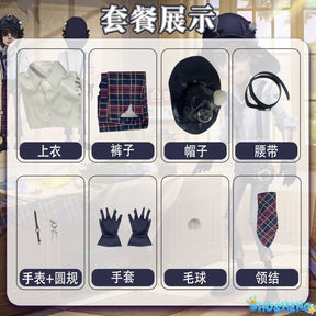 Identity V Norton Campbell Prospector Cosplay Costume Cos Game Anime Party Uniform Hallowen Play Role Clothes Clothing