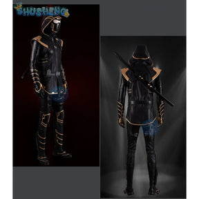 Superhero Hawkeye Cosplay Ronin Costume Shoes masks Thanos Outfits Hoodie Luxious Uniforms Party Carnival for Adult Men Any Size
